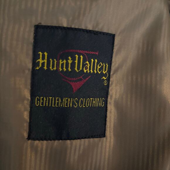 Hunt Valley Men's 46L Brown Blazer Corduroy Padded Lined Inner Pockets Jacket - Picture 5 of 14